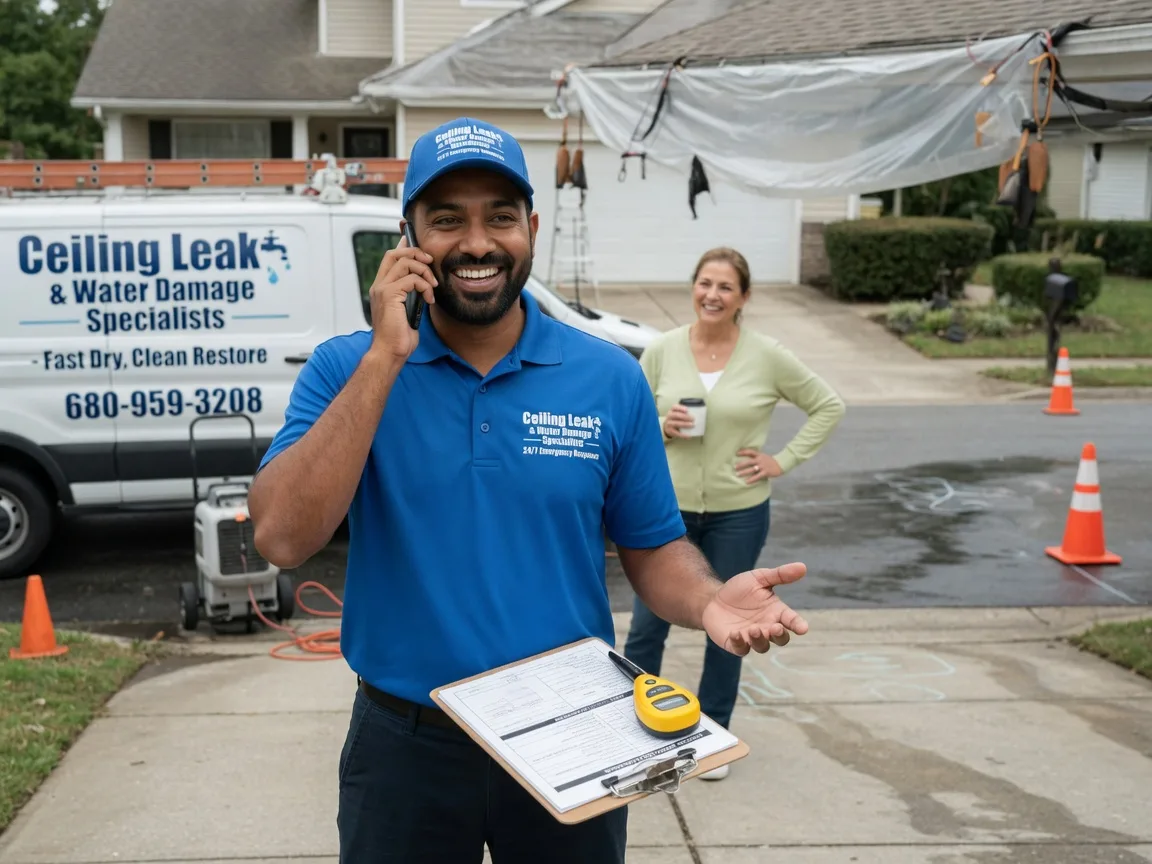 Ceiling Leak Cleanup Gloverville, SC FAQs